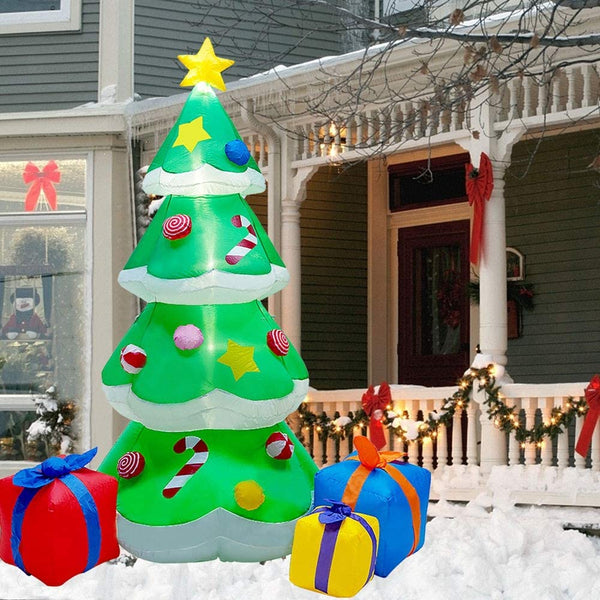 HAPPIWIZ Christmas Inflatable Tree 6 FT