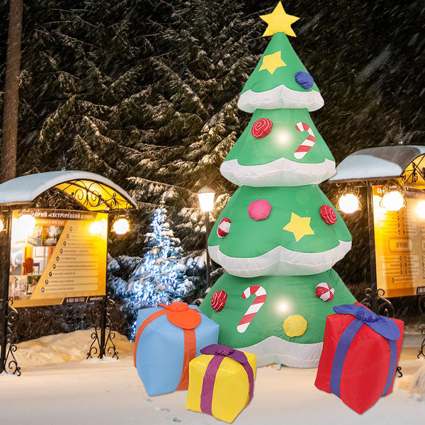 HAPPIWIZ Christmas Inflatable Tree 6 FT