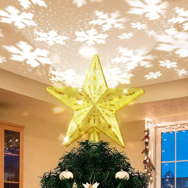 HAPPIWIZ Christmas Tree Topper