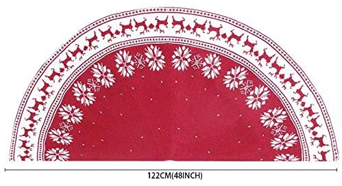 HAPPIWIZ Christmas Tree Skirt 48 inch