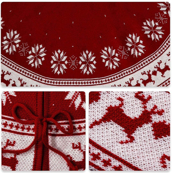 HAPPIWIZ Christmas Tree Skirt 48 inch