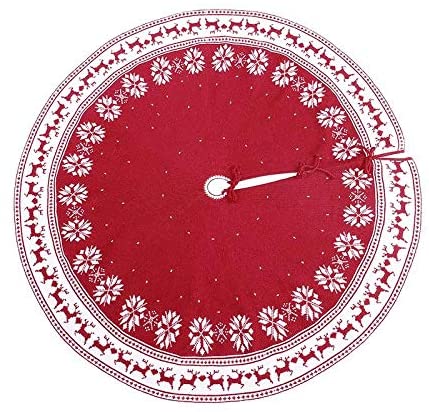 HAPPIWIZ Christmas Tree Skirt 48 inch